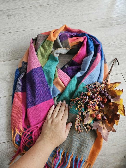 Szalik Damski z wełną