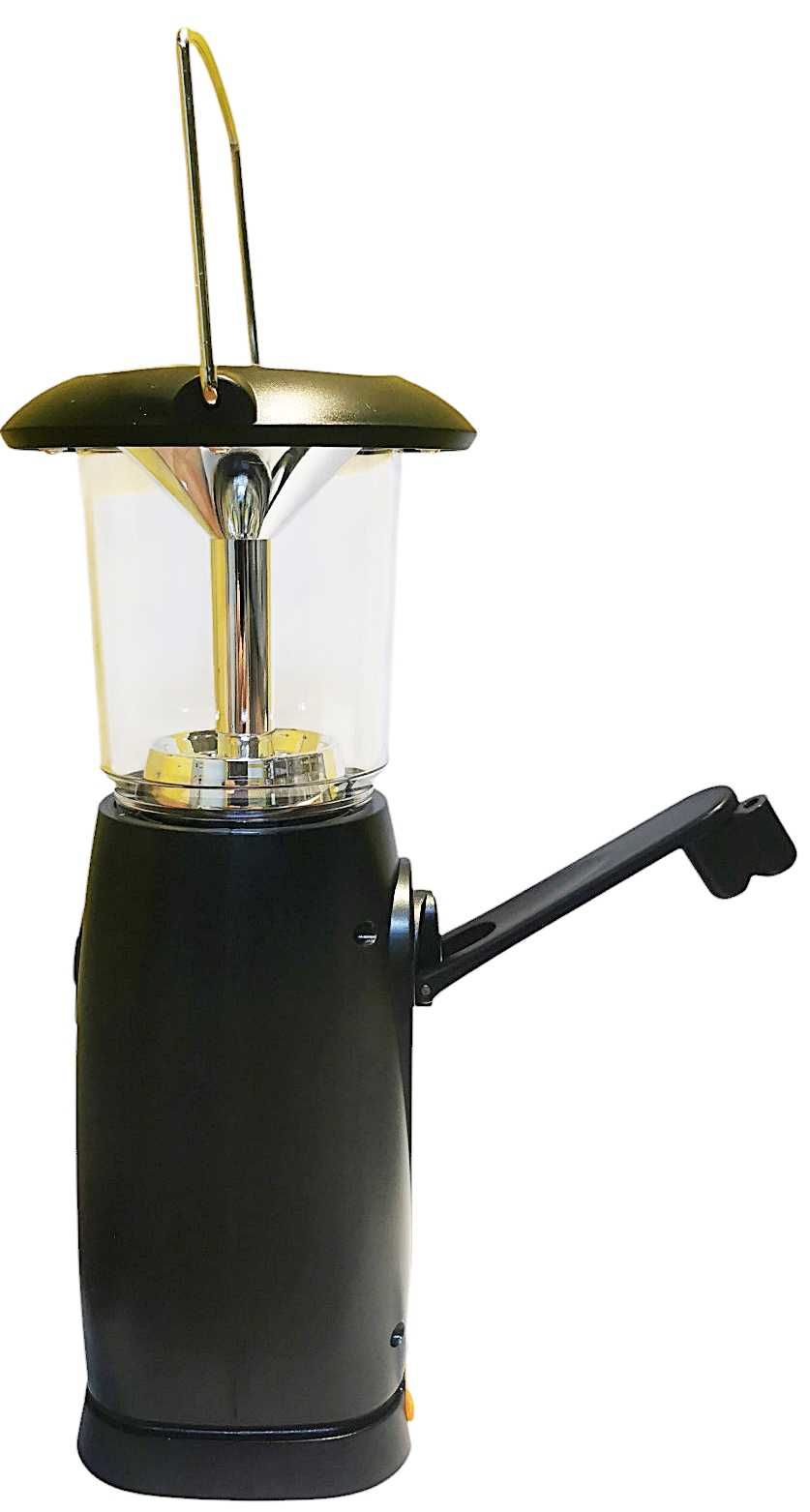 Lampka kempingowa 3 in 1 uniwersalna ładowanie z solar + usb + dynamo