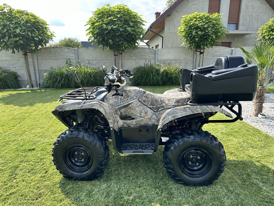 Yamaha Grizzly 700 Camo wersja limited 900km stan nówka folia ppf