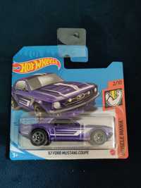'67 Ford Mustang Coupe GT Mach 1 Muscle Mania USA Shelby Hot Wheels