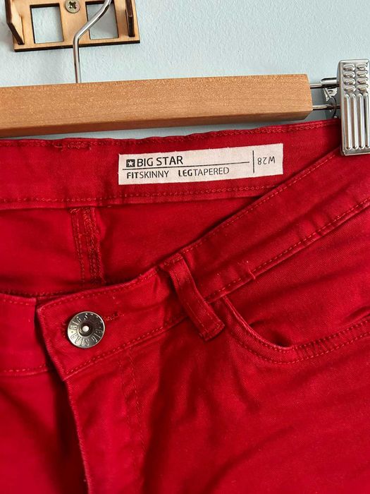 Spodnie typu rurki fit skinny legginsy Big Star W28 rozm. 36 S