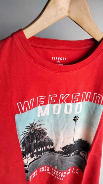 T-shirt Tiffosi homem - M - Muito bom