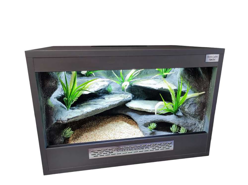 Terrarium pustynne nr657 60/40/40 dla gekona lamparciego NA ZAMÓWIENIE