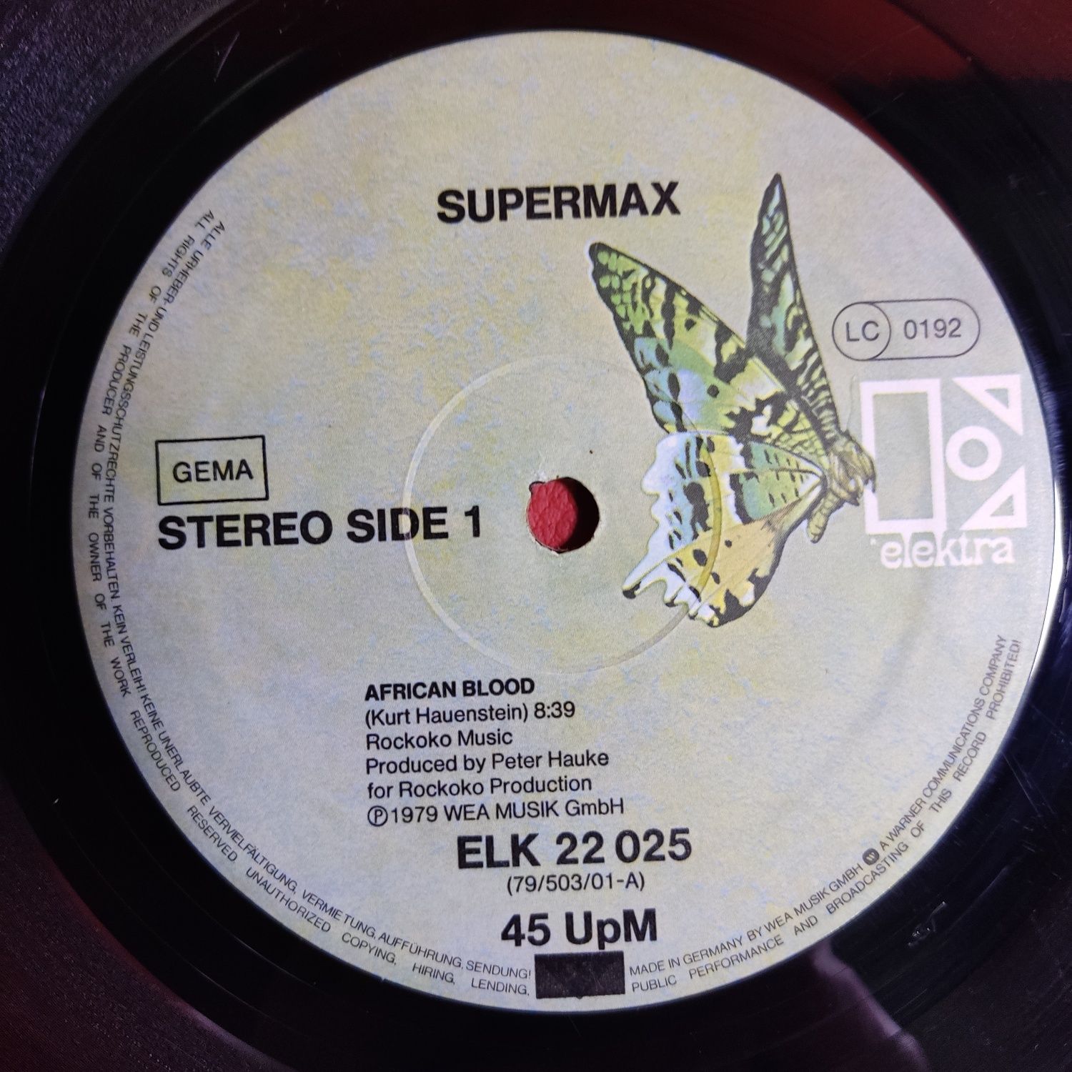 Supermax - Вінілові платівки.Альбом та Maxi-single 12"45rpm