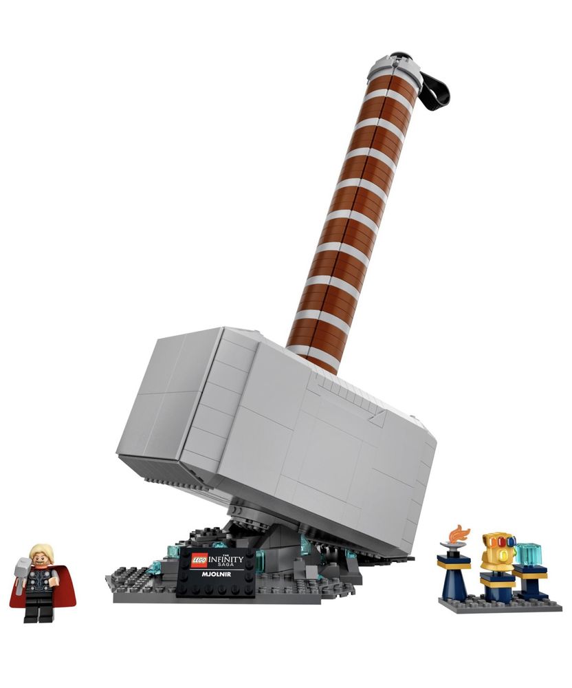 Новый коллекционный набор Lego Marvel Thors Hammer 76209