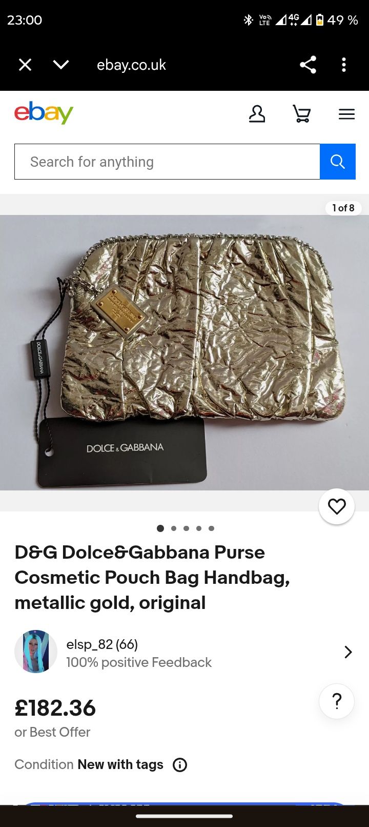 Оригінальний гаманець Dolce Gabanna