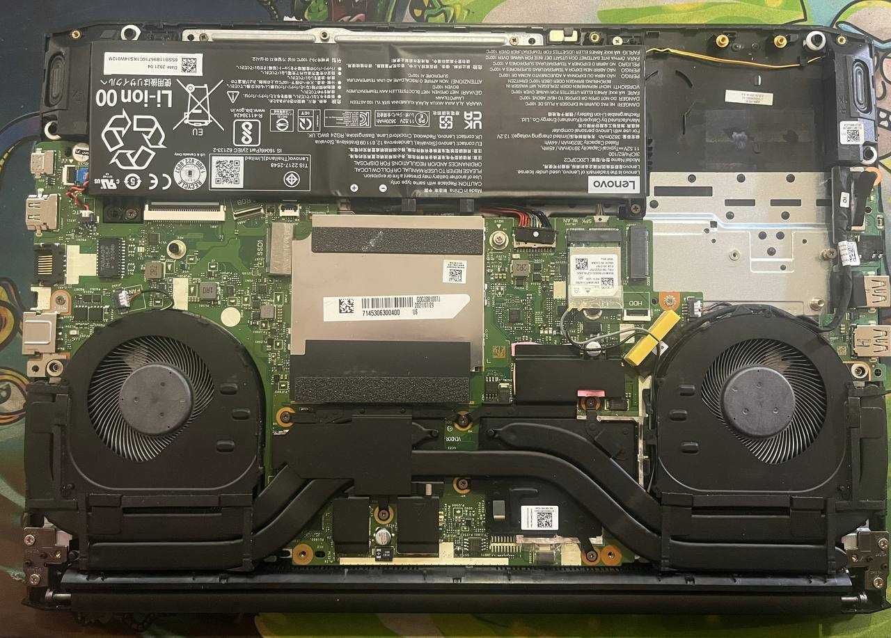 Ноутбук Lenovo IdeaPad Gaming 3 15ACH6 (детали)