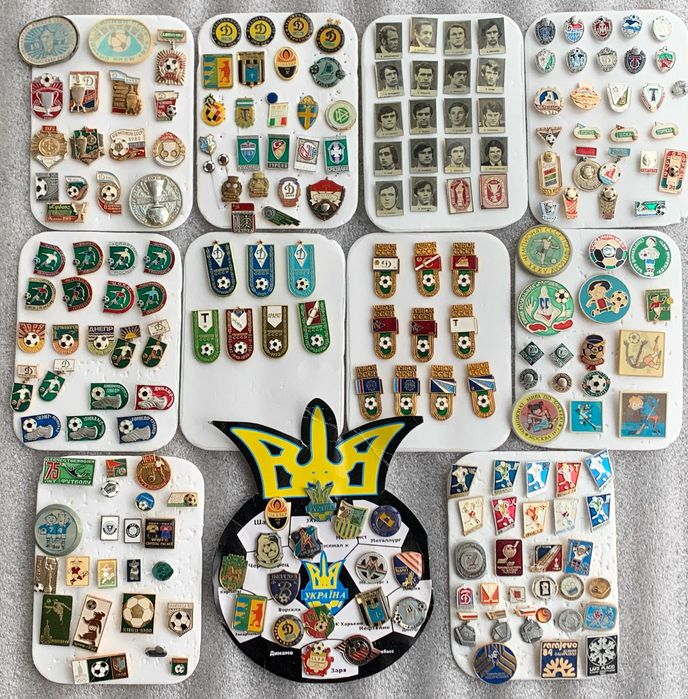 Значки Футбол,Динамо Киев,хоккей