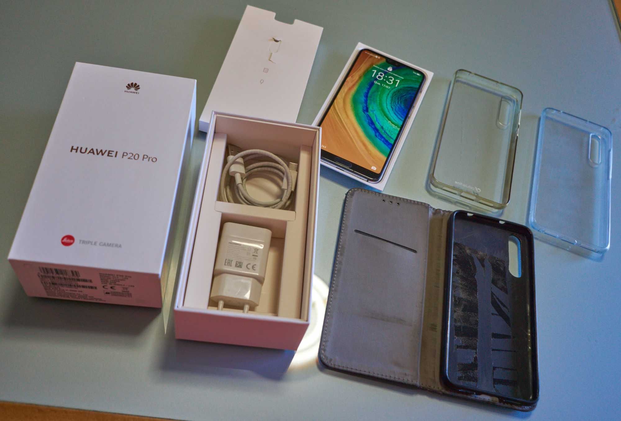 Huawei p20 pro, cor twilight, ROM 128GB, RAM 6GB