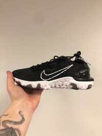 Nike React Vision Black Чоловічі чорно-білі кросівки найк реакт віжн