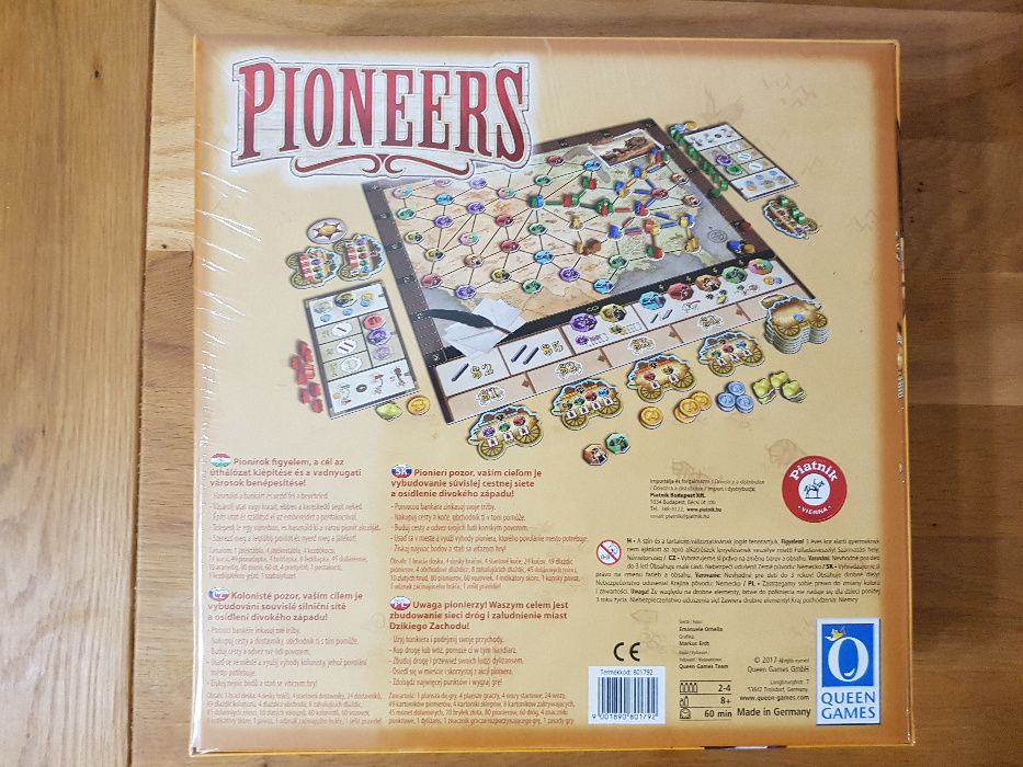 Gra planszowa Pionierzy - Pioneers NOWA