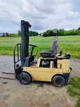 Wózek widłowy 1.5t przesów boczny diesel Linde hyster rak