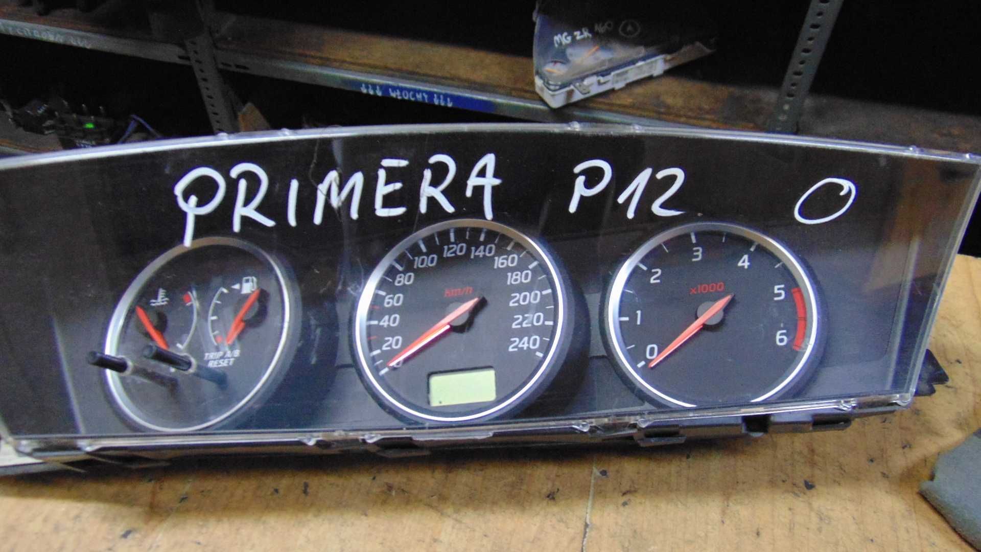 Mar55 Licznik zegary prędkościomierz nissan primera p12 wysyłka