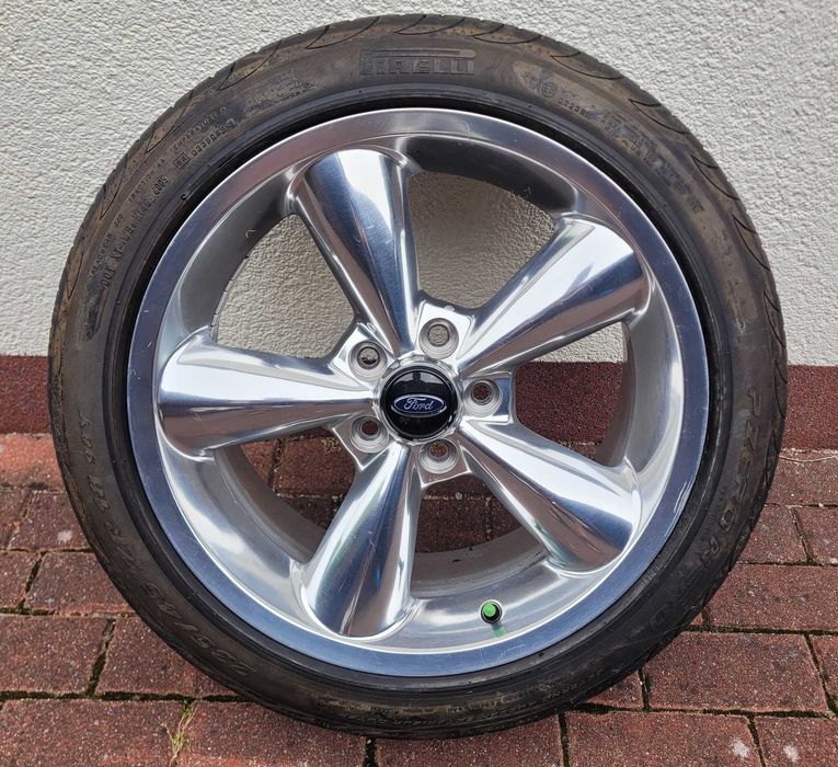4x Felgi aluminiowe Ford 18” 5x114.3 – Oryginalne, polerowane
