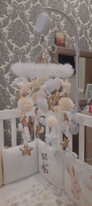 Мобіль музичний з підсвіткою