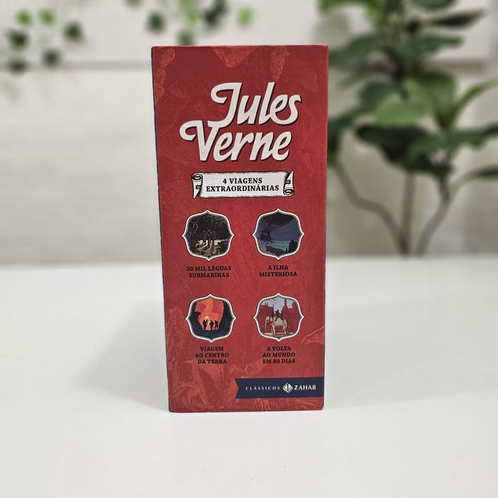 Box livros Jules Verne Português