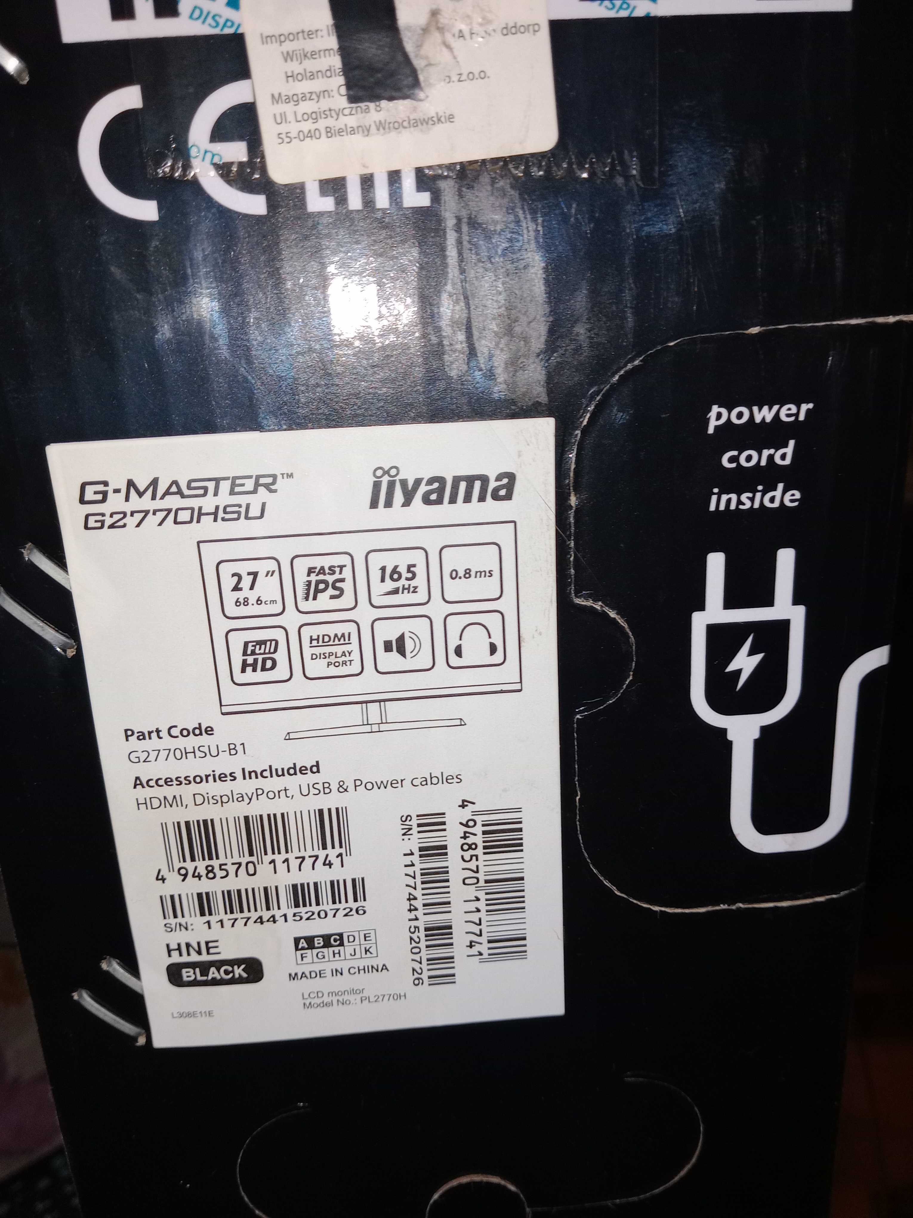 Monitor iiyama G-master G2770HSU