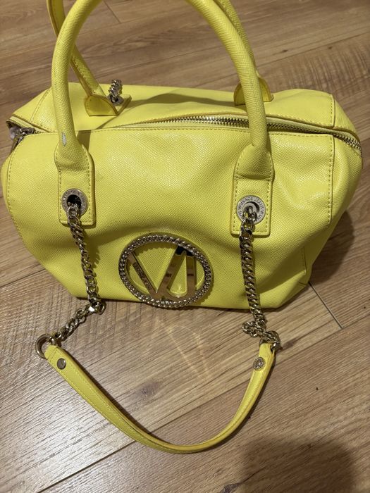 Torebka Versace Jeans Couture żółta stylowa