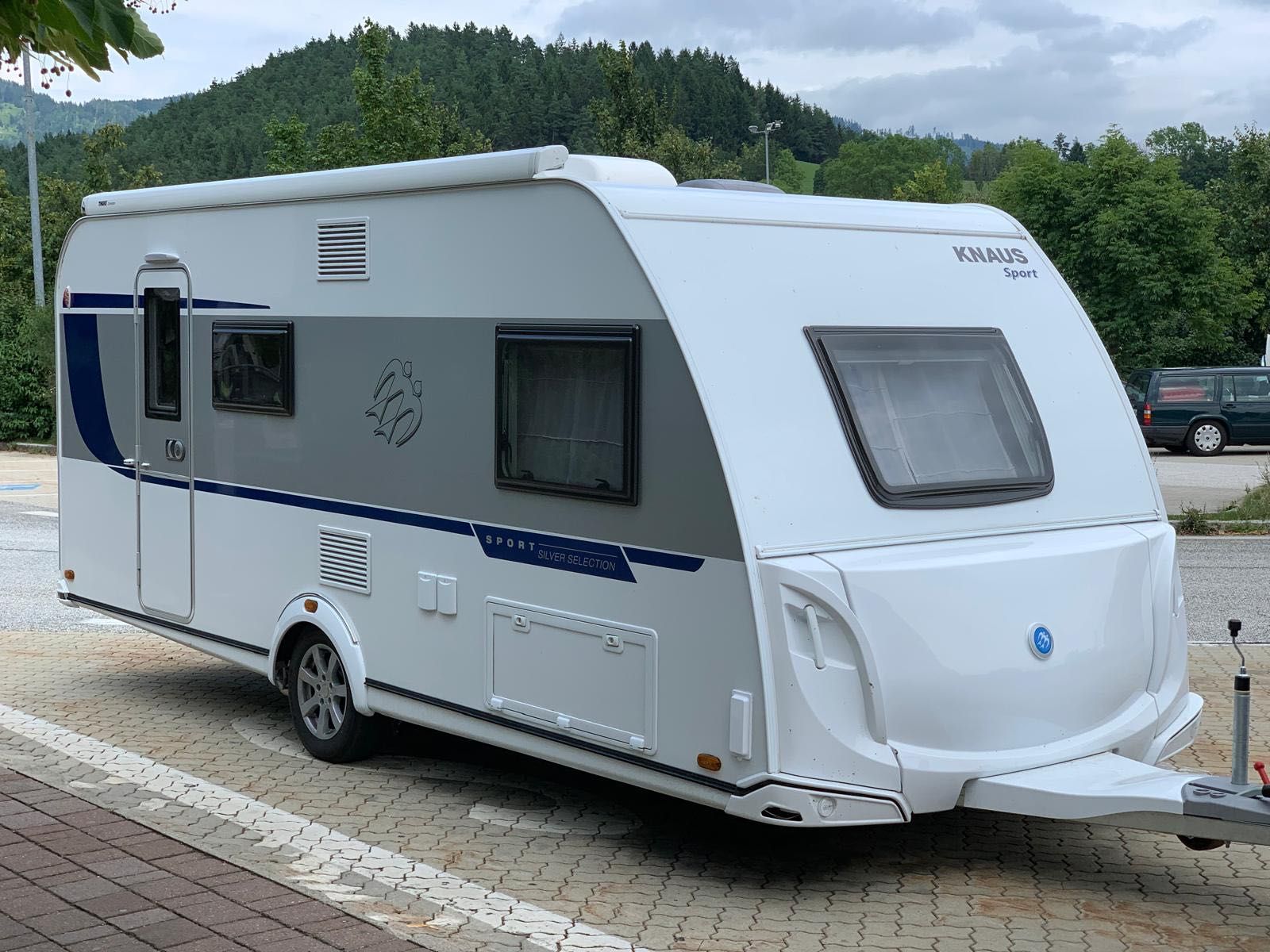 Knaus 500 QDK | Przyczepa rodzinna | Klima, mover, markiza