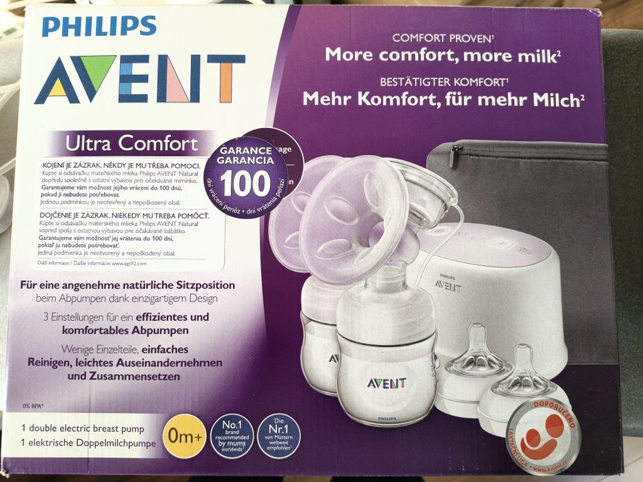 Podwójny laktator Philips Avent ultra comfort