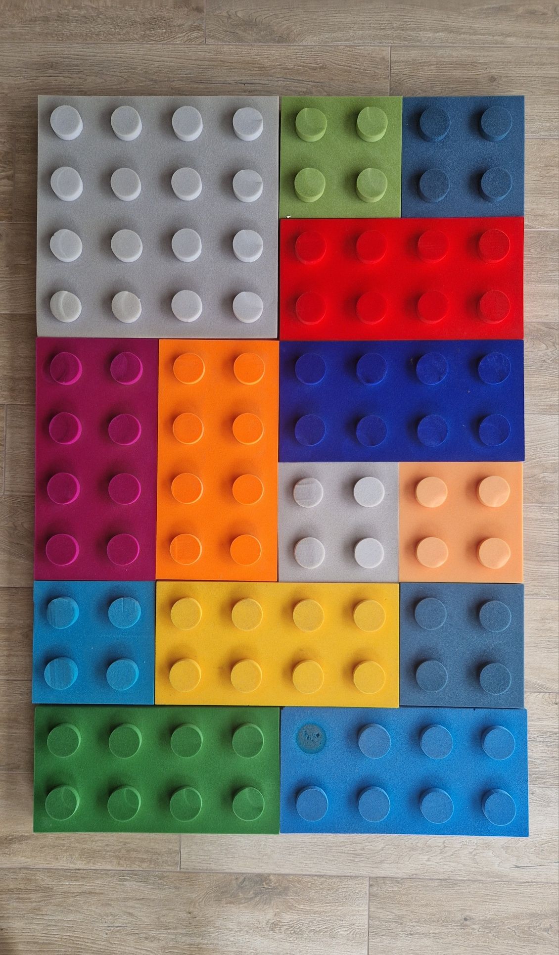 Fluffo klocki lego