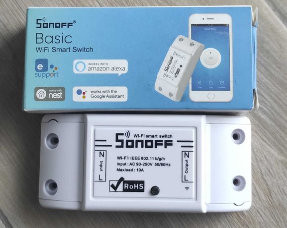 Interruptor Smart WiFi Wireless - Sonoff BASIC