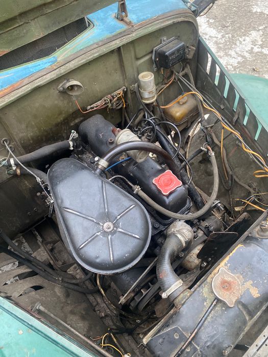 ГАЗ 69 на уаз мостах