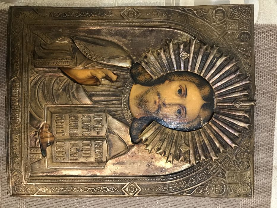 Старинная икона  19 века