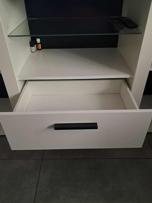 Komoda biała mat 156cm