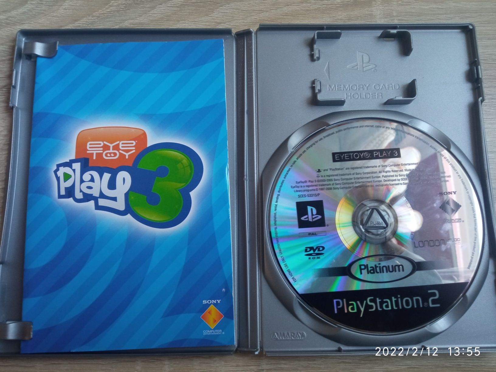 Eye toy Play 3 gra na PlayStation 2 ps2