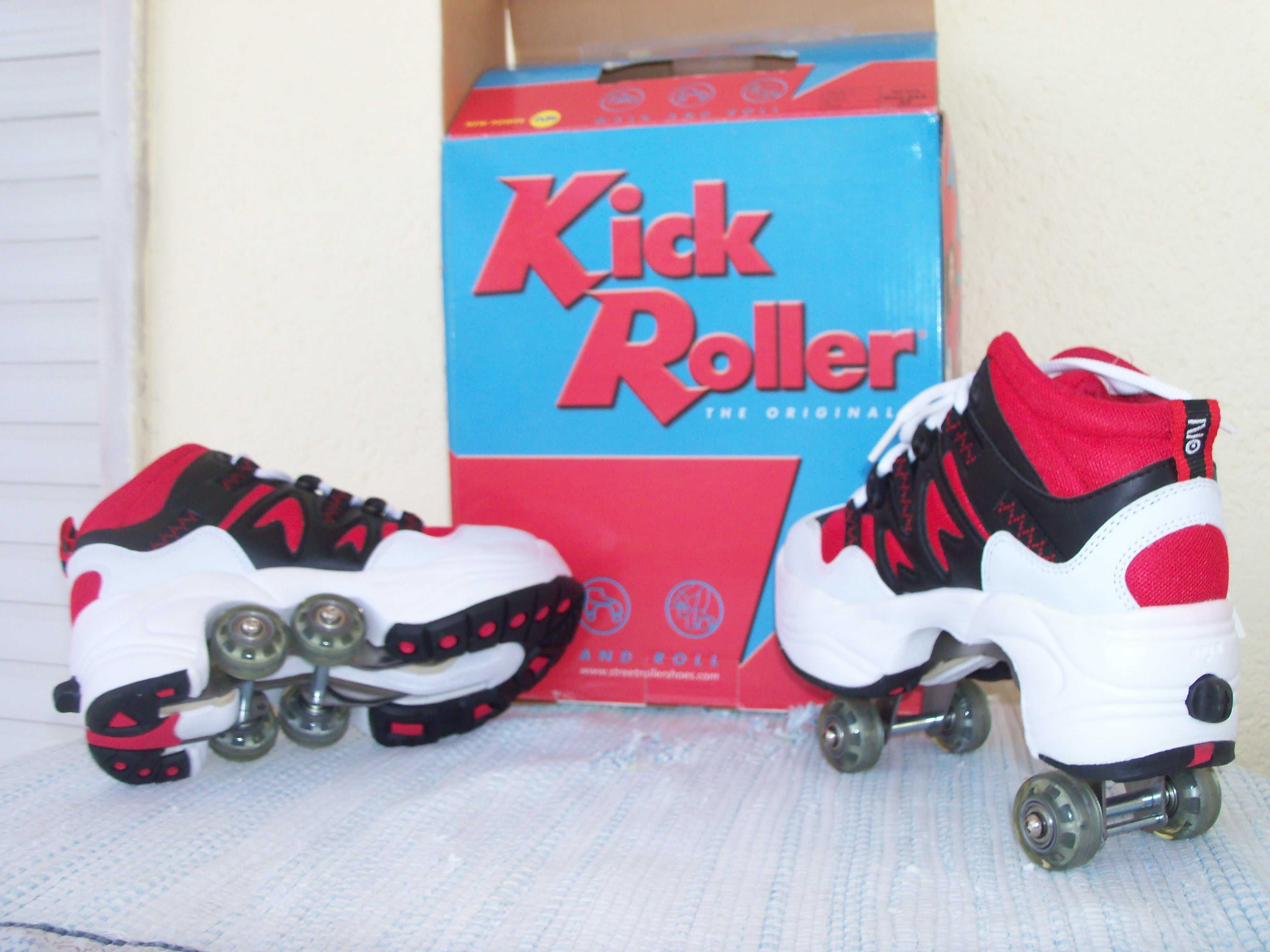 Kick-Roller. Novos em em caixa