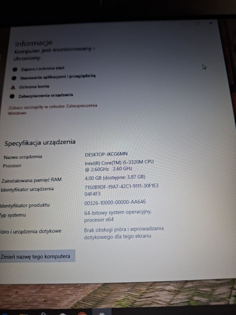 Laptop HP EliteBook 8570p