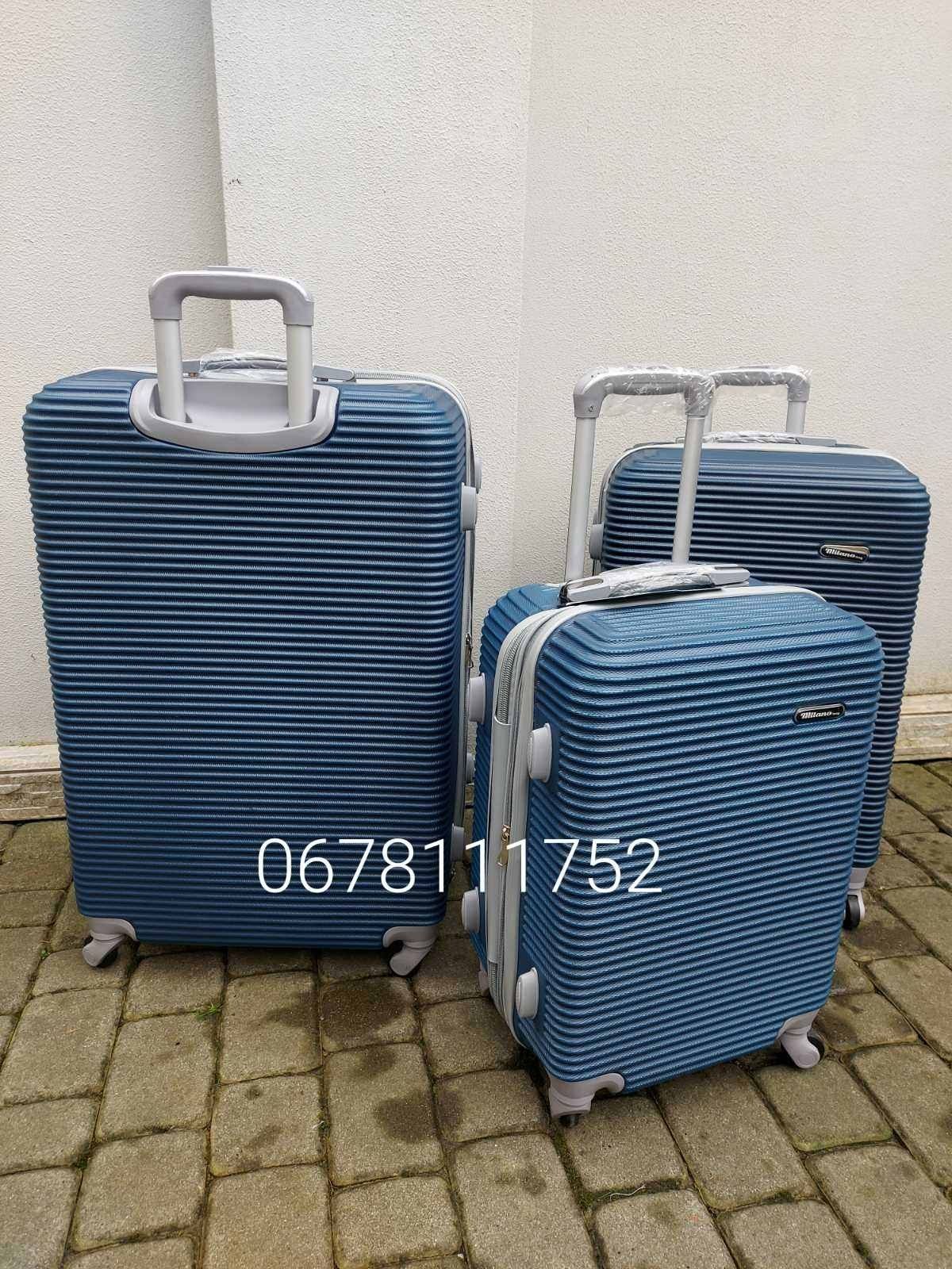 MILANO 004 POLO комплекти S/M/L 3шт. валізи чемоданы сумки на колесах
