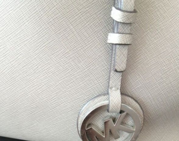 Michael kors jet set travel large  skóra saffiano okazja st.idealny