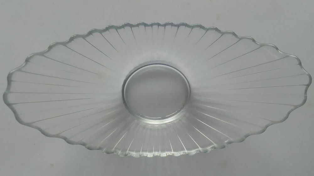 6 x Salaterka Miseczka szklana łódka ARC FRANCE Prezent Dekoracja NOWE