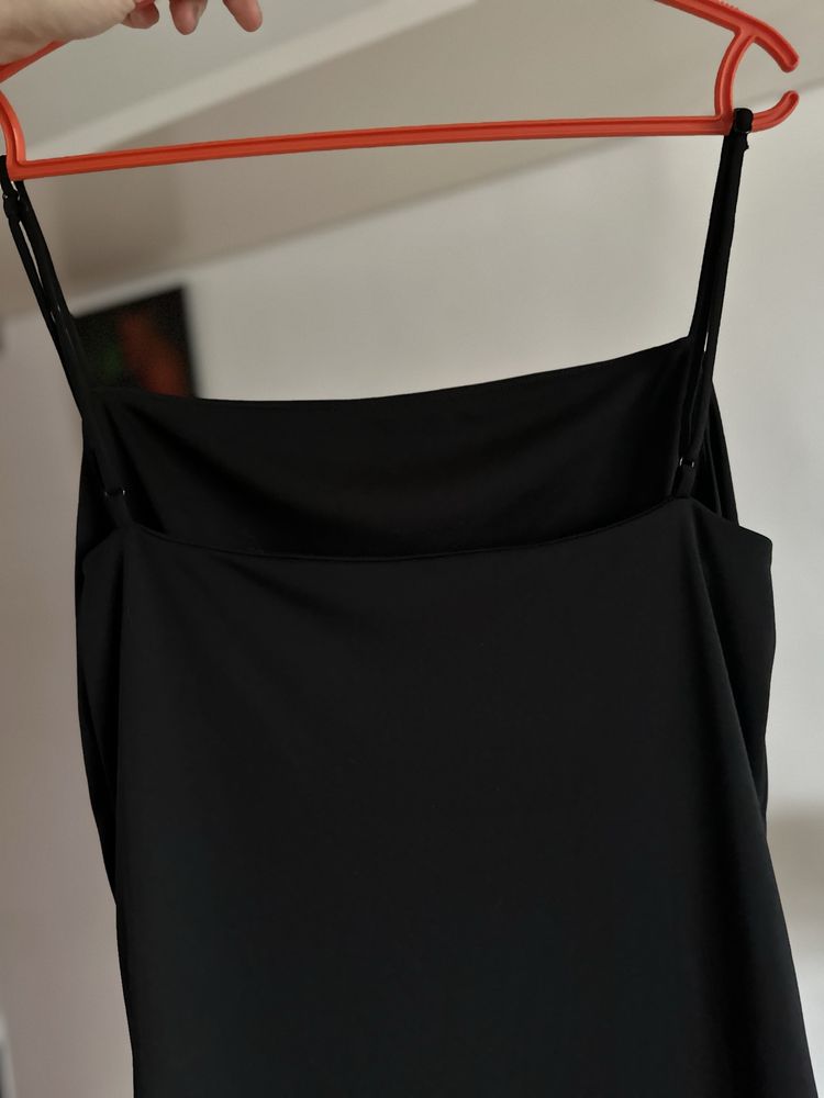 Czarna sukienka midi H&M mała czarna