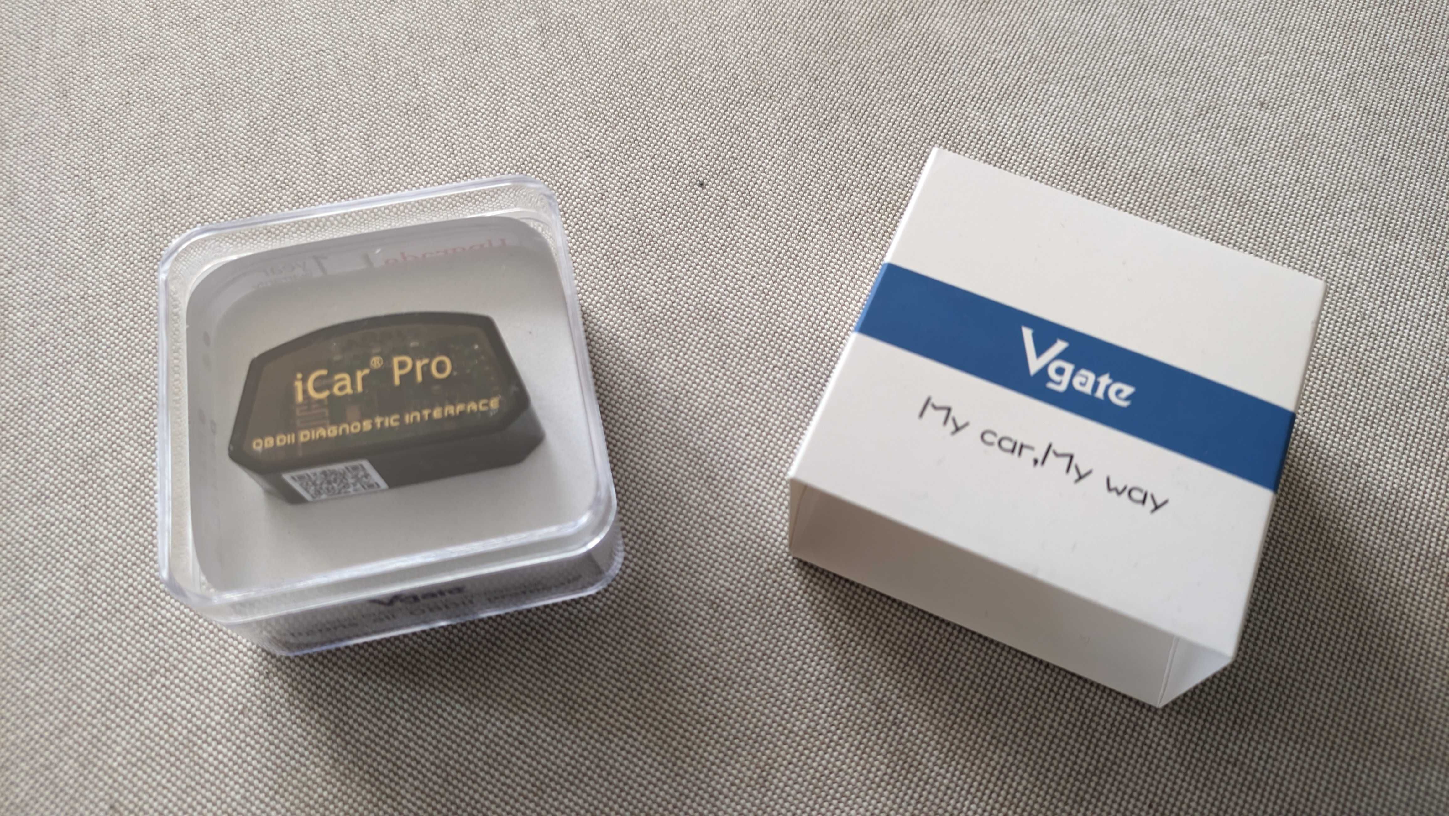 Interfejs Android OBD Vgate iCar Pro BT 3.0 OBD2 nieużywany oryginalny