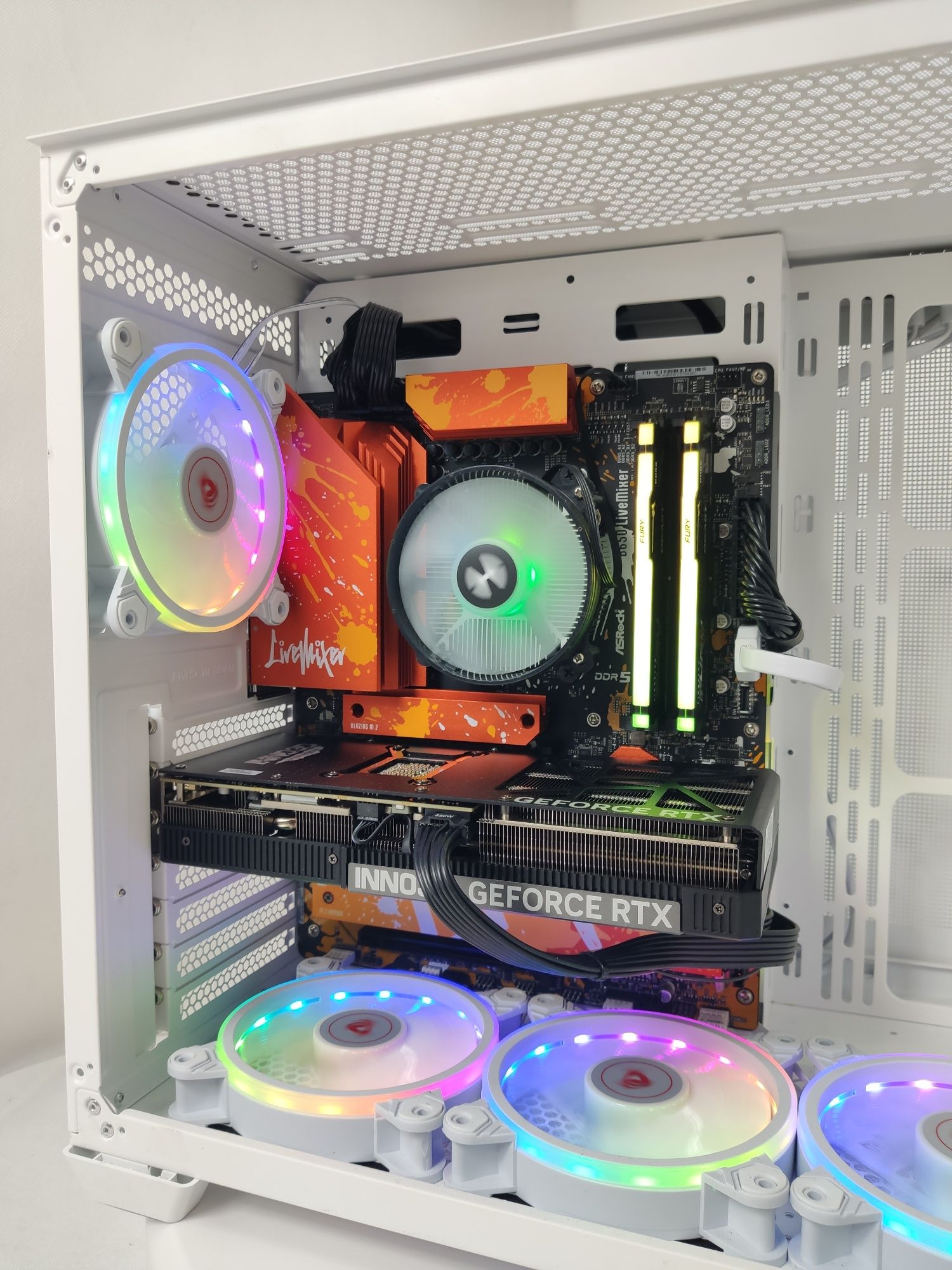 Komputer Gamingowy Ryzen 5 7500, RTX 5070, 32 GB,SSD,Win 11,USDC