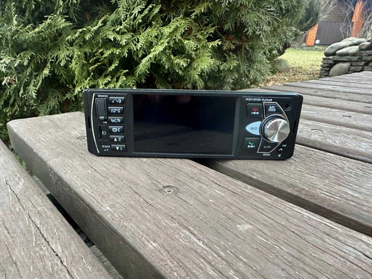 Магнитола Pioneer 1Din сенсорная 4.1". Автомагнитола Пионер 4х80ватт.