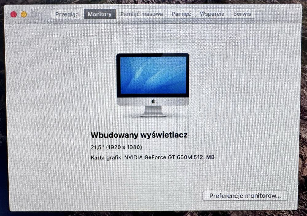 iMac i7 late 2012 21.5”