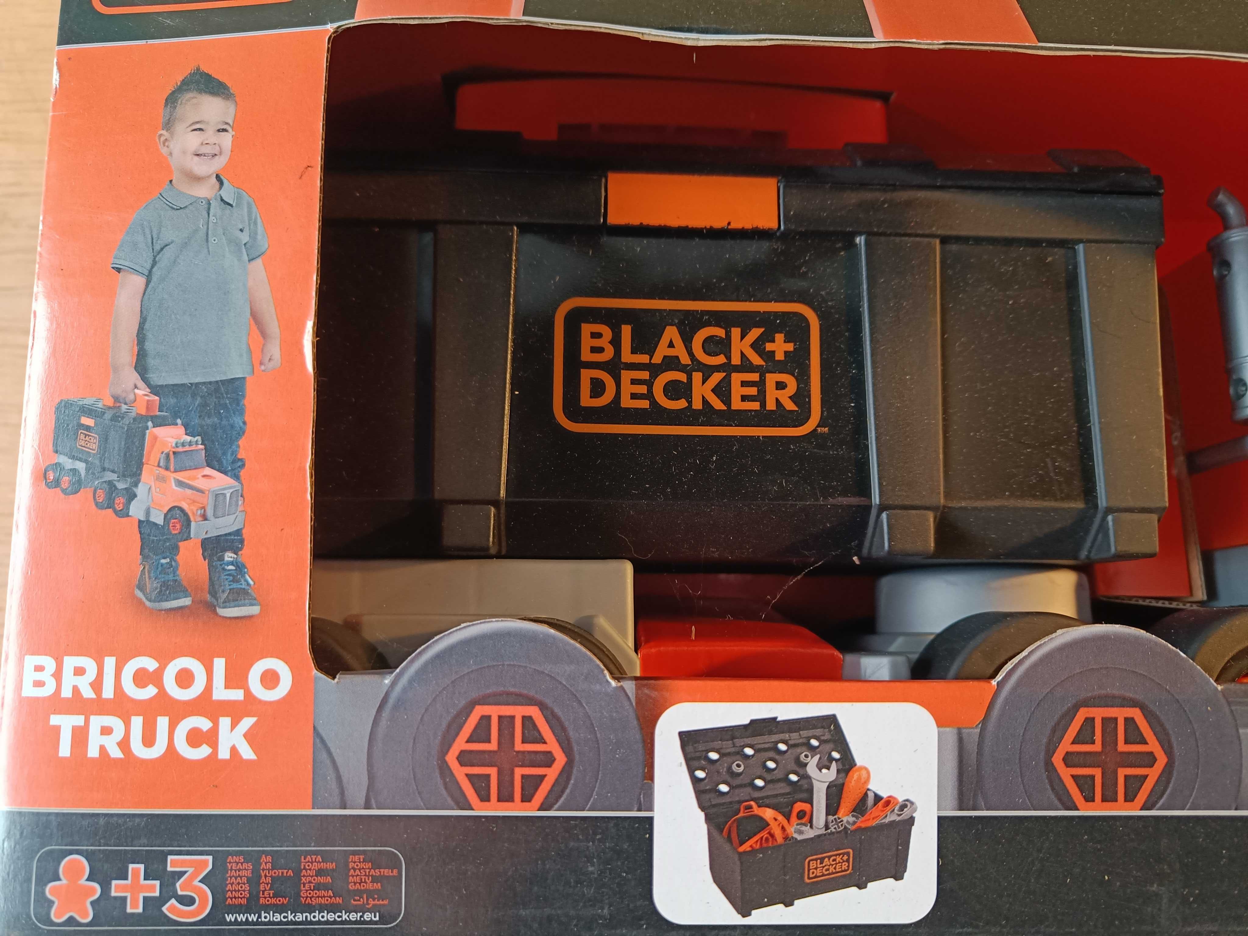 Black and Decker Ciężarówka z walizką i narzędziami