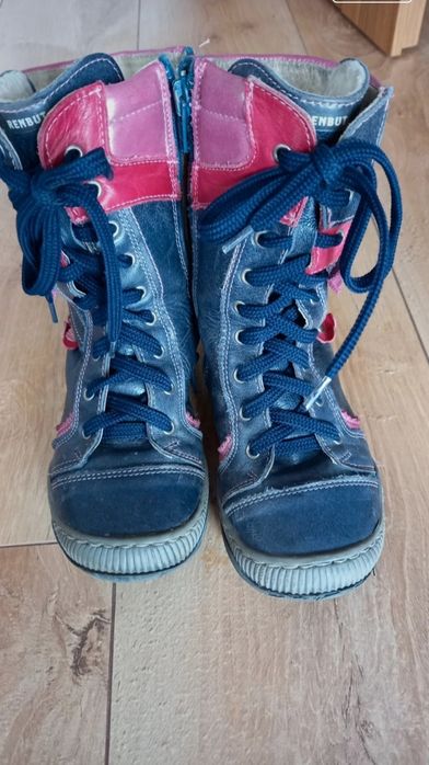 Kozaki śniegowce firmy Renbut Rozm.29 skórzane