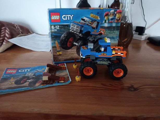 Klocki LEGO city 60180 komplet pudełko instrukcja