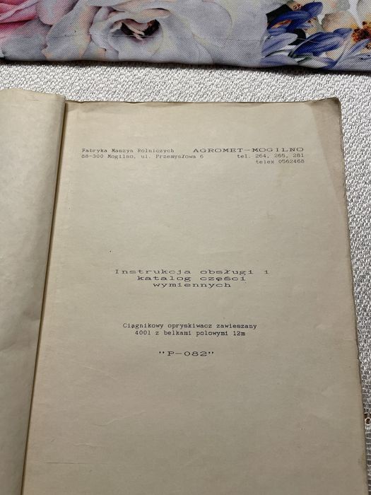 Opryskiwacz 440l 15m Agromet Mogilno 1989 Pierwszy Własciciel