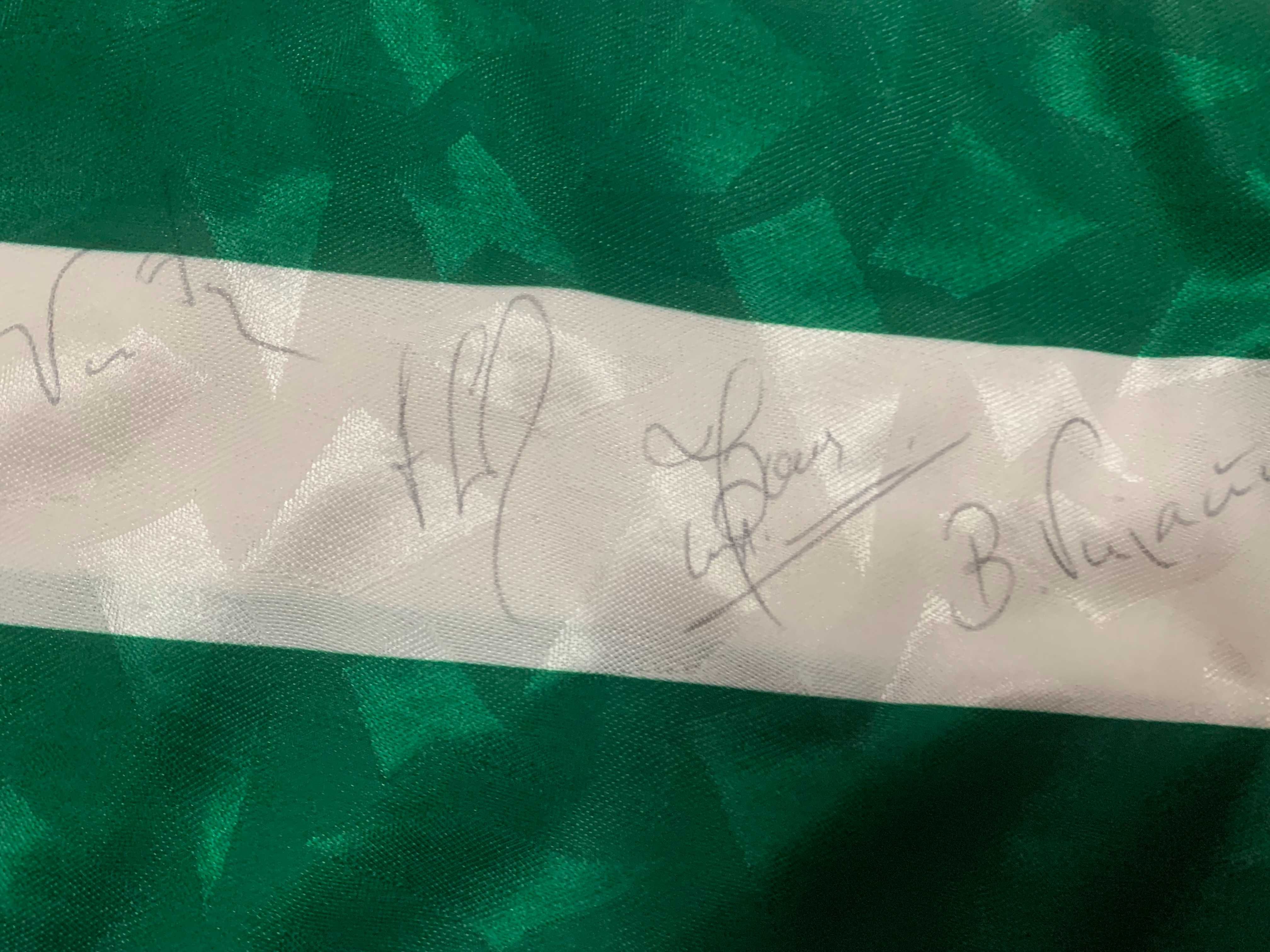 Camisola Loja Verde - Autografada pela equipa SCP 94/95