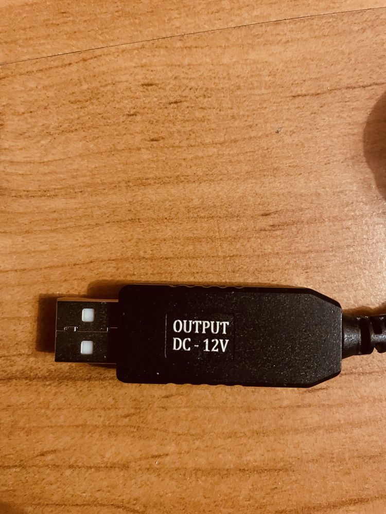 Кабель живлення з 5v на 12v