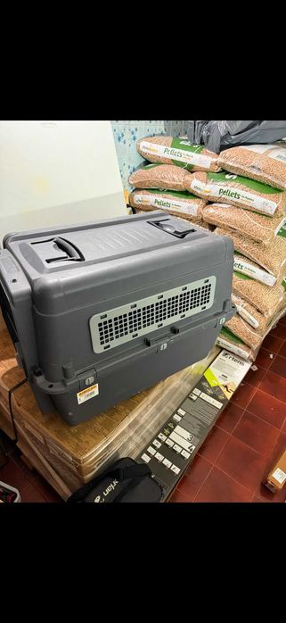 Caixa de transporte de cão RIBECAN Câes médios