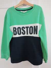 Bluza chłopięca HM napis Boston rozmiar 134