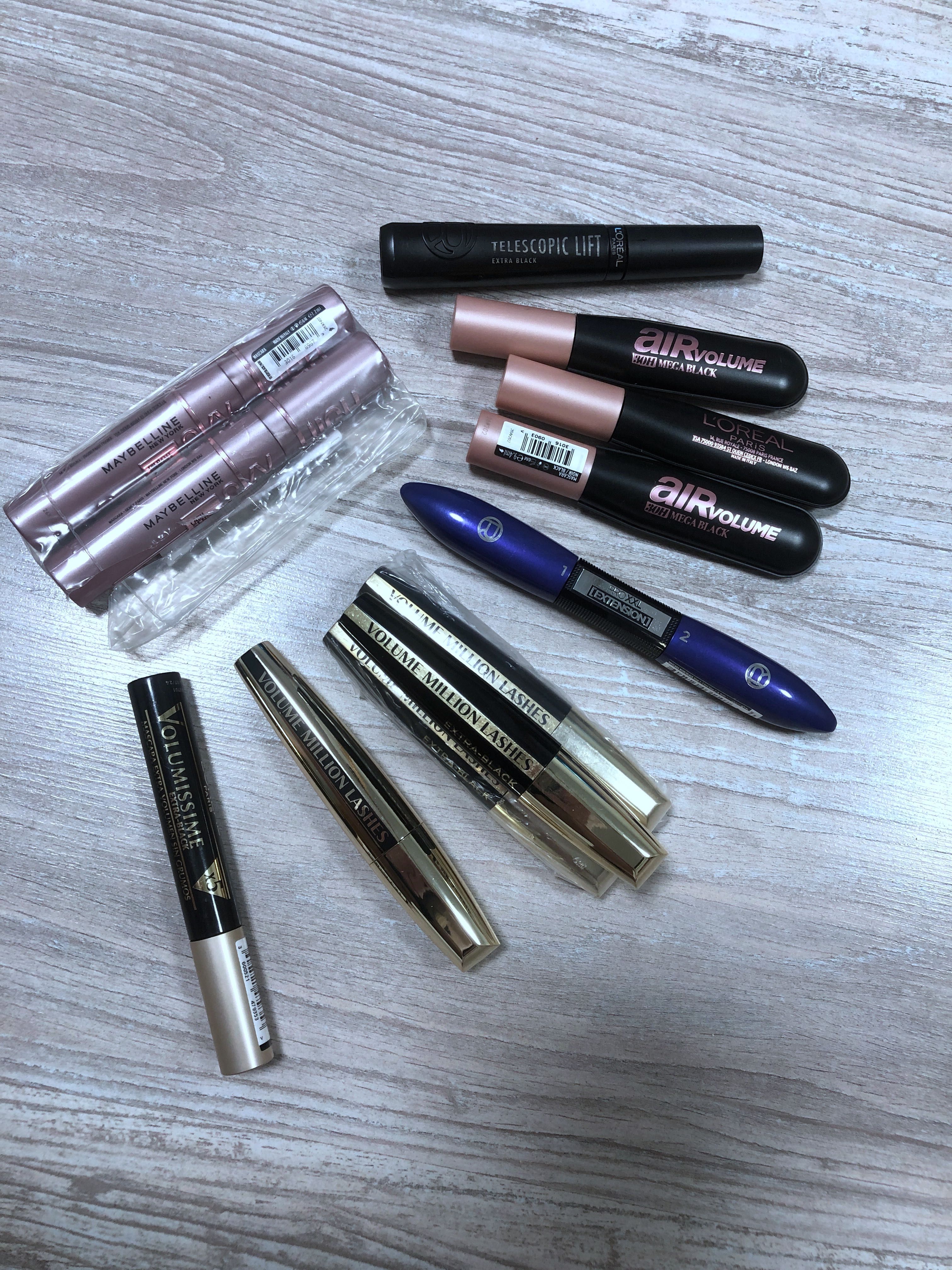 Нова туш Maybelline, Loreal sky high, telescopic