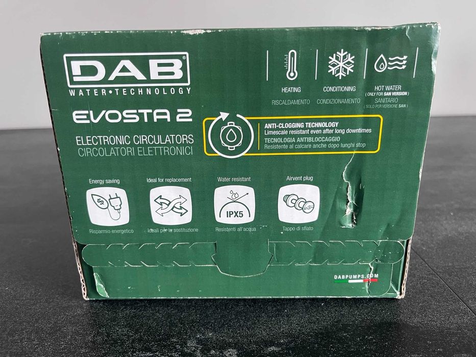 Pompa  do CO EVOSTA2 40-70/180 obiegowa PN6 1" PRZYŁĄCZE 1 1/2"